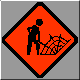 web construction sign